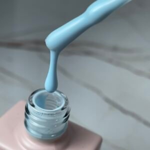 Esmalte azul, pastel clarito