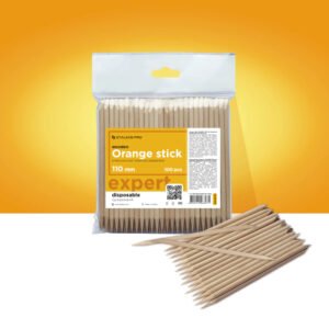 Palo De Naranjo STALEKS PRO Para Manicura 110 Mm (100 Pcs)