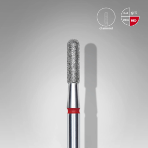 Punta Diamante, «Cilindro Redondeado» 2.3 Mm
