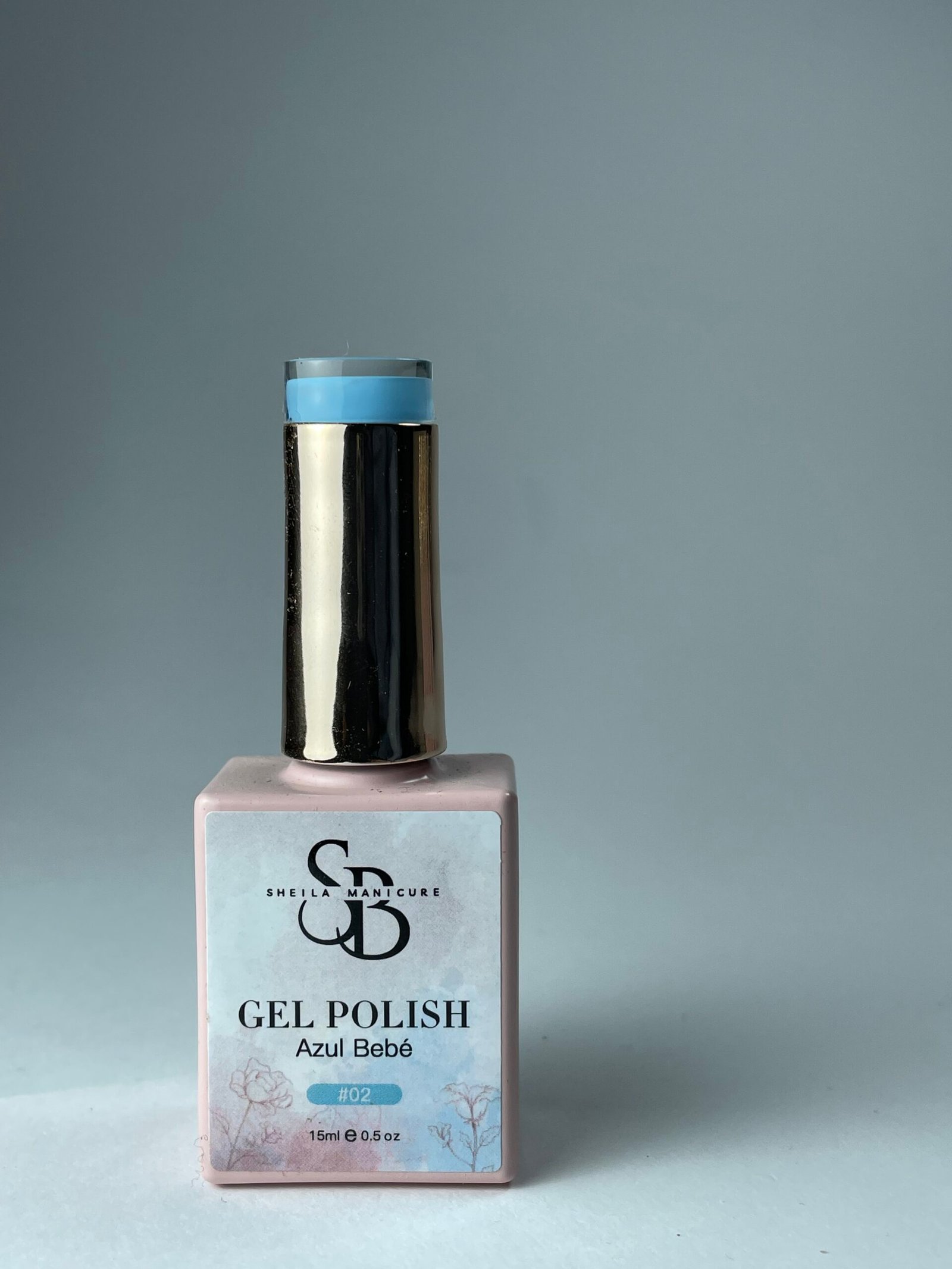 Gel polish azul bebé - Imagen 2