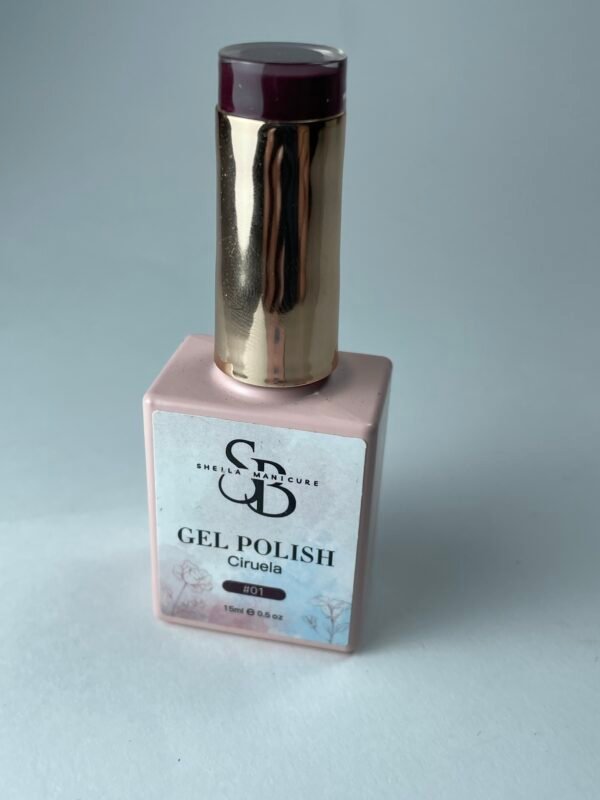 Gel polish ciruela