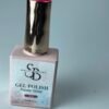 Gel polish fucsia glitter reflectante