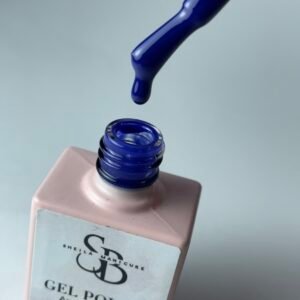 Gel polish azul eléctrico