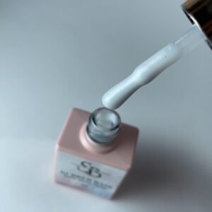 Base rubber milky white glitter