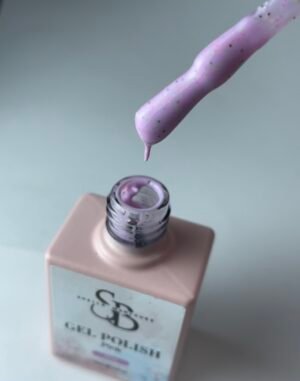 Gel polish pink yogurt