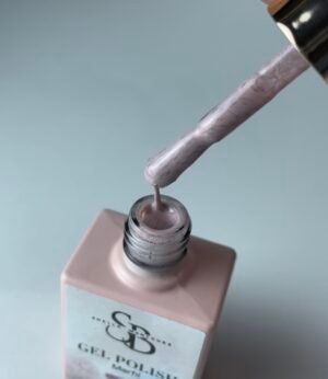 Gel polish marfil (efecto pelo)