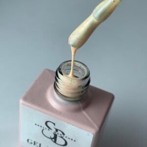 Gel polish yogurt yellow