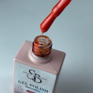 Gel polish bermellón