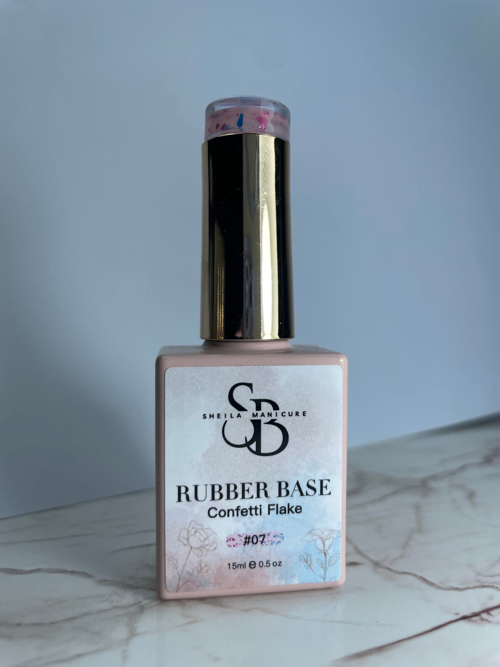 Base Rubber confetti flake - Imagen 2