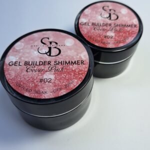 Gel builder cover pink shimmer 15g