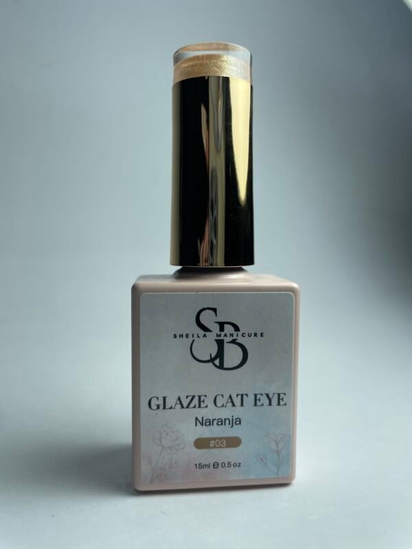 Efecto ojo de gato, naranja/dorado