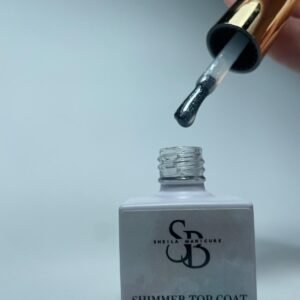 top coat shimmer