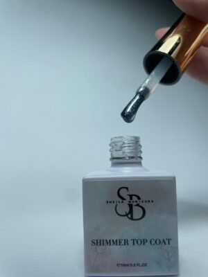 top coat shimmer