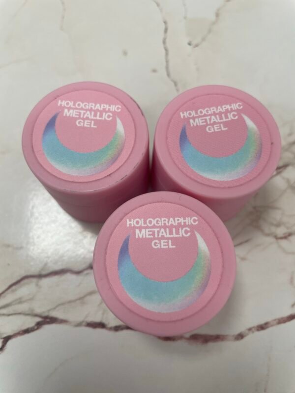 Luna moon Holographic metallic gel 5ml