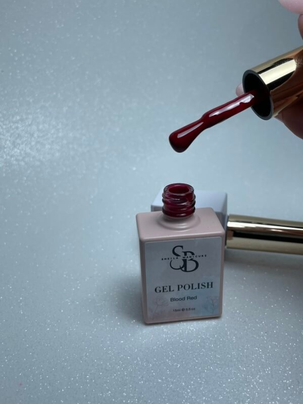 Gel Polish Blood Red SM