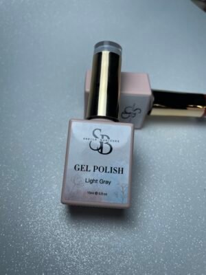 Light gray esmalte gris