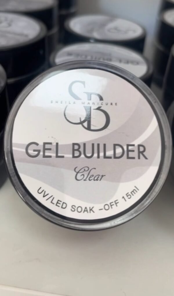 Gel builder 15ml transparente (clear)