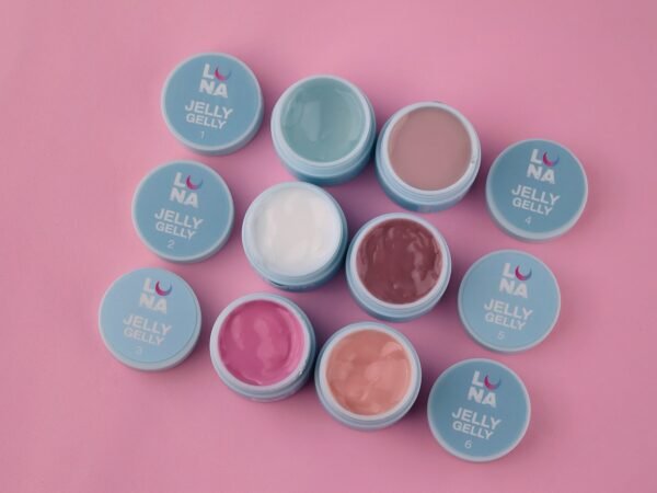 Luna Jelly Gelly Nº1 transparente  – Gel Constructor Espeso 15ml