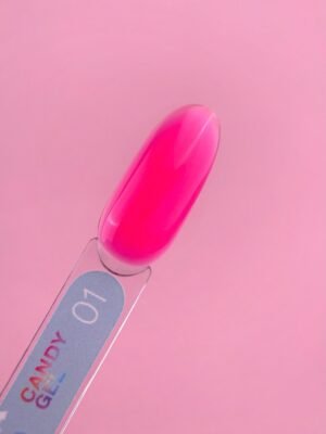 Luna Candy Gel Nº01 – Gel builder de Color rosa 15ml