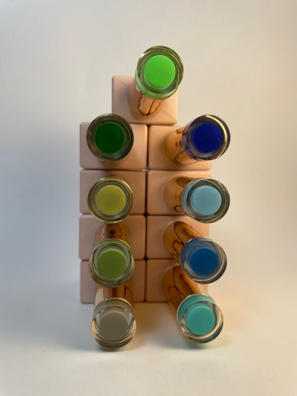 img_4961 Colección de 9 esmaltes azules y verdes