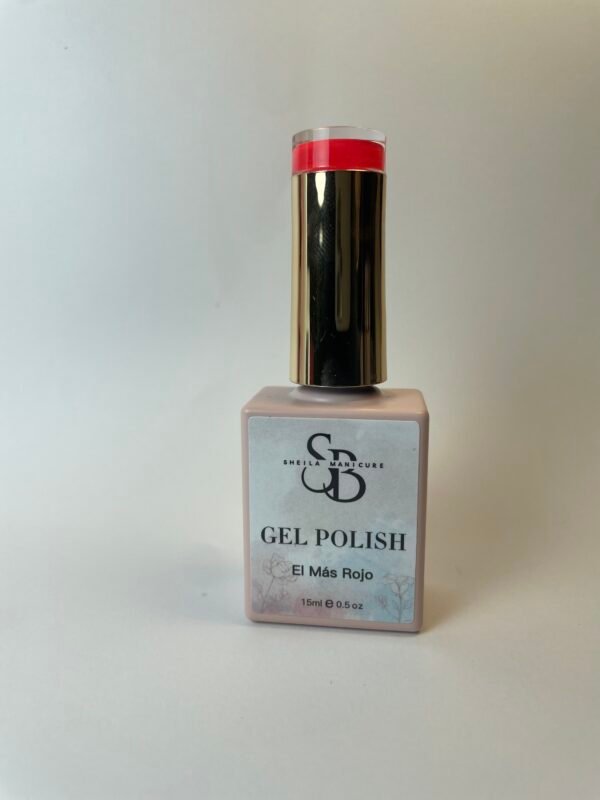 Gel Polish el más rojo 15 ml