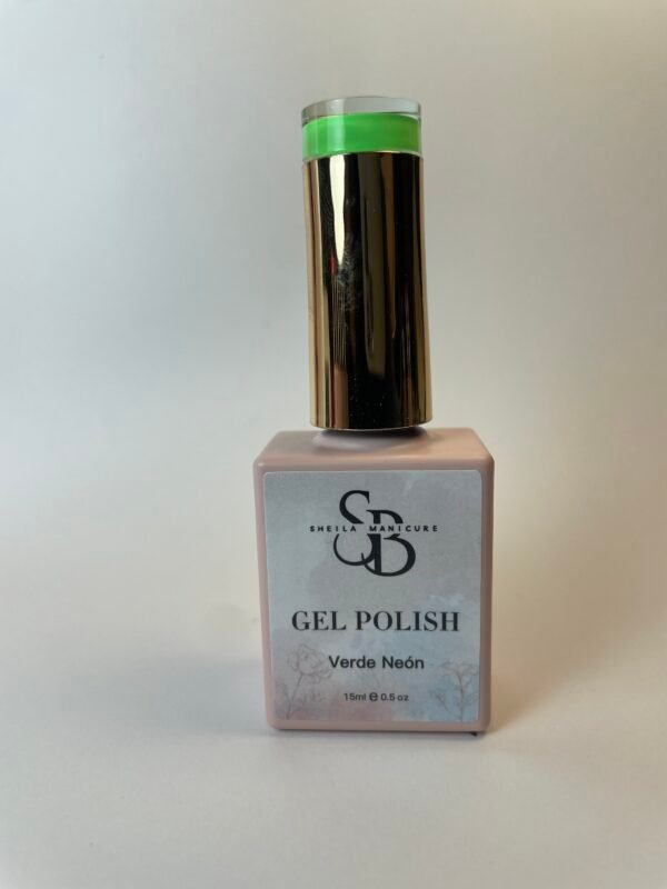 img_5090 Gel polish verde neón