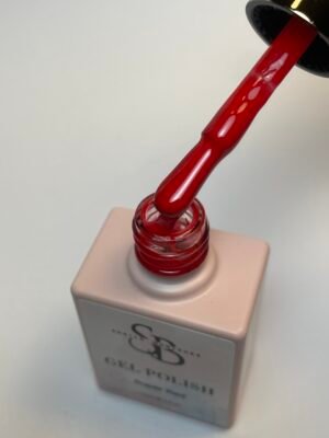 Gel polish súper red