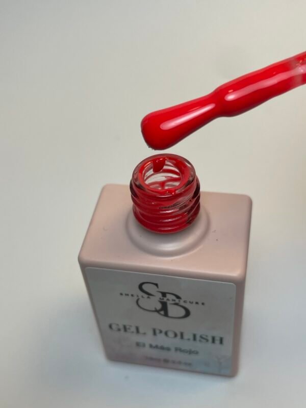 Gel Polish el más rojo 15 ml