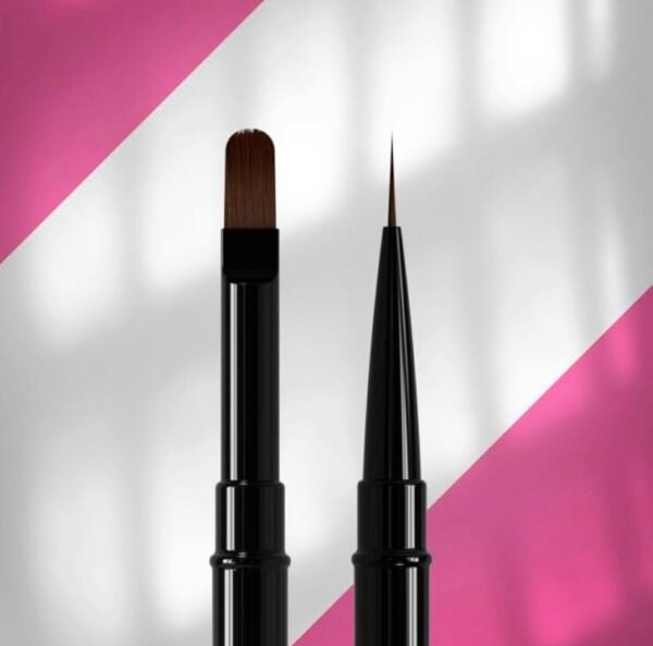 Pincel de manicura de doble cara, 10/11 mm staleks