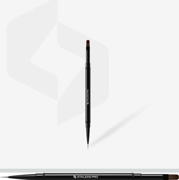 Pincel de manicura de doble cara, 10/11 mm staleks